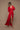 Robe charmeuse rouge brique