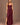Robe Insolente bordeaux — vue 1